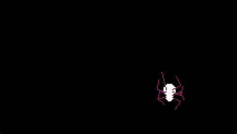Animated procedural spider leg demo, cropped from the devlog